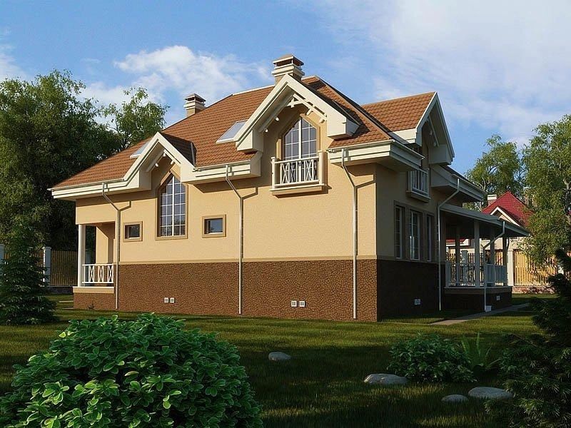 Фасад мечты и уютные интерьеры